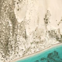 Satellite imagery of Point Cloates, AU