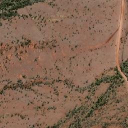 Satellite imagery of Mount McGrath, AU