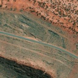 Satellite imagery of Red Hill, AU