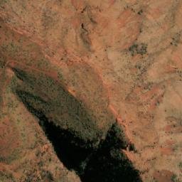 Satellite imagery of Mount Nameless/Jarndunmunha, AU