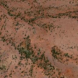 Satellite imagery of Mount McGrath, AU