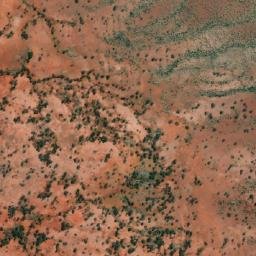 Satellite imagery of Red Hill, AU