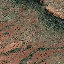 Satellite imagery of Red Hill, AU