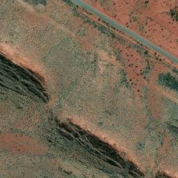 Satellite imagery of Red Hill, AU