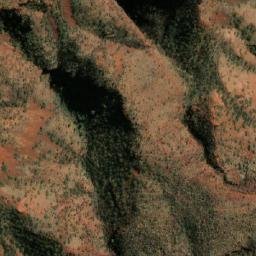 Satellite imagery of Mount Nameless/Jarndunmunha, AU