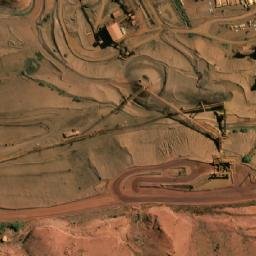 Satellite imagery of Mount Tom Price, AU