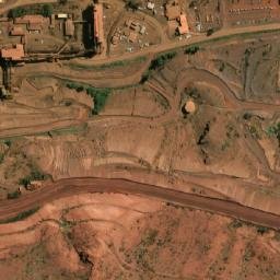 Satellite imagery of Mount Tom Price, AU
