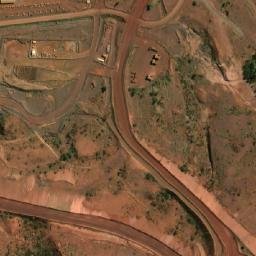 Satellite imagery of Mount Tom Price, AU