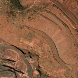 Satellite imagery of Mount Tom Price, AU