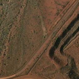 Satellite imagery of Yandicoogina Mine, AU