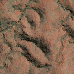 Satellite imagery of Mount Clement, AU