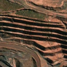 Satellite imagery of Mount Tom Price, AU