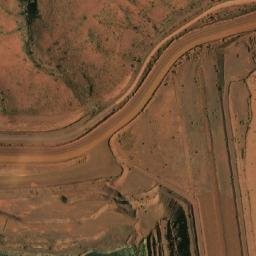 Satellite imagery of Yandicoogina Mine, AU