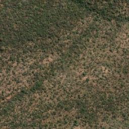 Satellite imagery of Machibaba Hill, BW