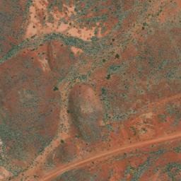 Satellite imagery of Rainbow Mine, AU