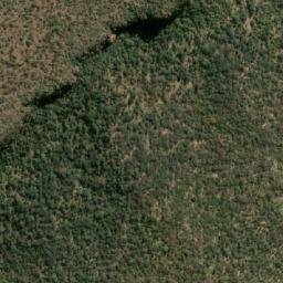 Satellite imagery of Machibaba Hill, BW