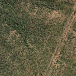 Satellite imagery of Machibaba Hill, BW