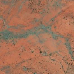Satellite imagery of Mount Cornish, AU