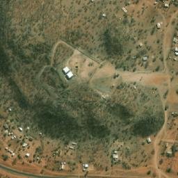 Satellite imagery of Sapolamorori Hill, BW