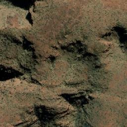 Satellite imagery of Mount Mossenson, AU
