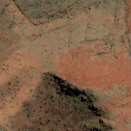 Satellite imagery of Mount Barricade, AU