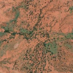 Satellite imagery of Keepera Ridges, AU