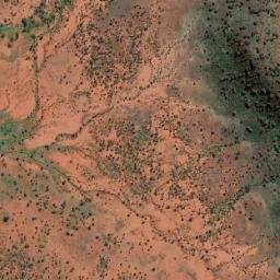 Satellite imagery of Keepera Ridges, AU