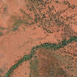 Satellite imagery of Keepera Ridges, AU