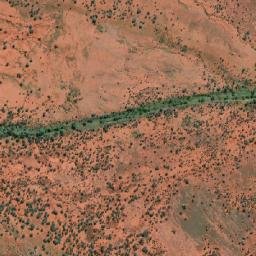 Satellite imagery of Keepera Ridges, AU