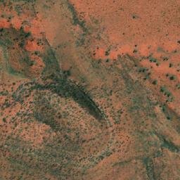 Satellite imagery of Mount Redvers, AU