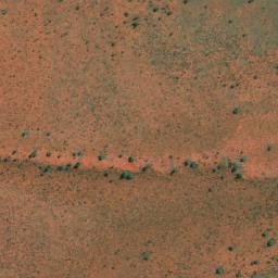 Satellite imagery of Mount Redvers, AU