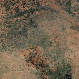 Satellite imagery of Mount Harris, AU