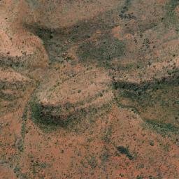 Satellite imagery of Mount Harris, AU