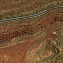 Satellite imagery of Coondewanna Mine, AU