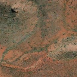 Satellite imagery of Mount Harris, AU