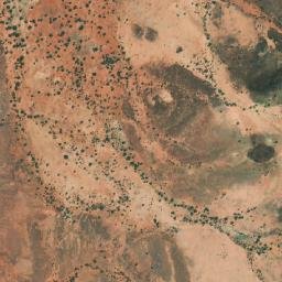 Satellite imagery of Pulatera Hills, AU