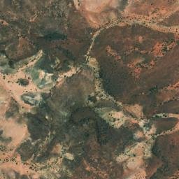 Satellite imagery of Pulatera Hills, AU