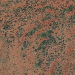 Satellite imagery of Rembrandt Rock, AU