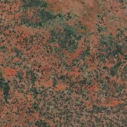 Satellite imagery of Rembrandt Rock, AU