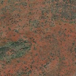 Satellite imagery of Rembrandt Rock, AU