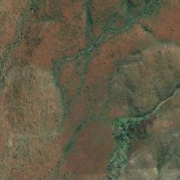 Satellite imagery of Mount Trew, AU