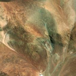 Satellite imagery of Cerro Poquis, AR