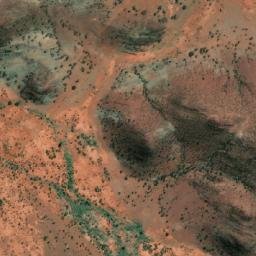 Satellite imagery of Peak Edgar, AU