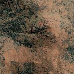 Satellite imagery of Mount Pfitzner, AU