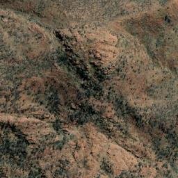 Satellite imagery of Mount Pfitzner, AU