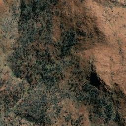 Satellite imagery of Mount Pfitzner, AU