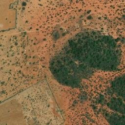 Satellite imagery of Mahutagane Hill, BW
