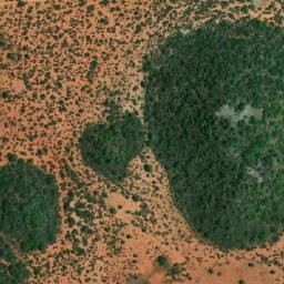Satellite imagery of Mahutagane Hill, BW