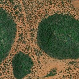 Satellite imagery of Mahutagane Hill, BW