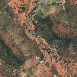 Satellite imagery of Mount Tietkens, AU